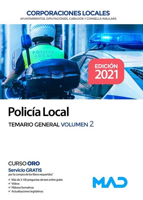 POLICÍA LOCAL. TEMARIO GENERAL 2 | 9788414245712