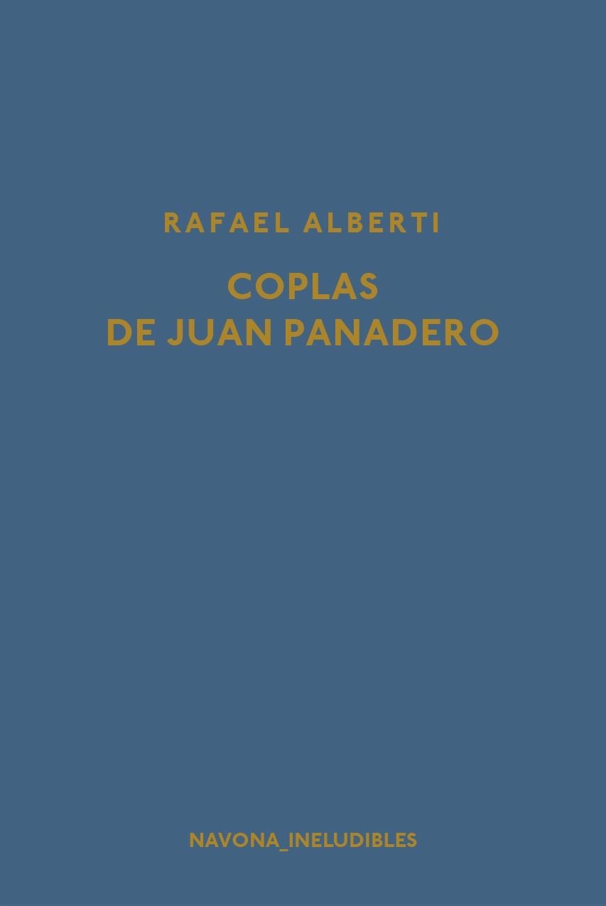 COPLAS DE JUAN PANADERO | 9788417181864 | ALBERTI, RAFAEL