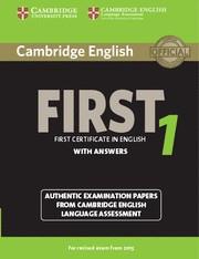 CAMBRIDGE FIRST CERTIFICATE 1 FOR SCHOOLS STUDENT´S BOOK WITH KEY | 9781107695917 | CAMBRIDGE ENGLISH LANGUAGE ASSESSMENT