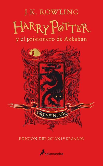 HARRY POTTER Y EL PRISIONERO DE AZKABAN (GRYFFINDOR EDICIÓN DEL 20º ANIVERSARIO) | 9788418174087 | ROWLING, J.K.