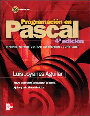 PROGRAMACION EN PASCAL (VERSIONES FREE PASCAL 2.0 / TURBO / BORLAND PASCAL 5.0 / 5.5 / 7 Y GNU PASCAL | 9788448150419 | JOYANES AGUILAR,LUIS
