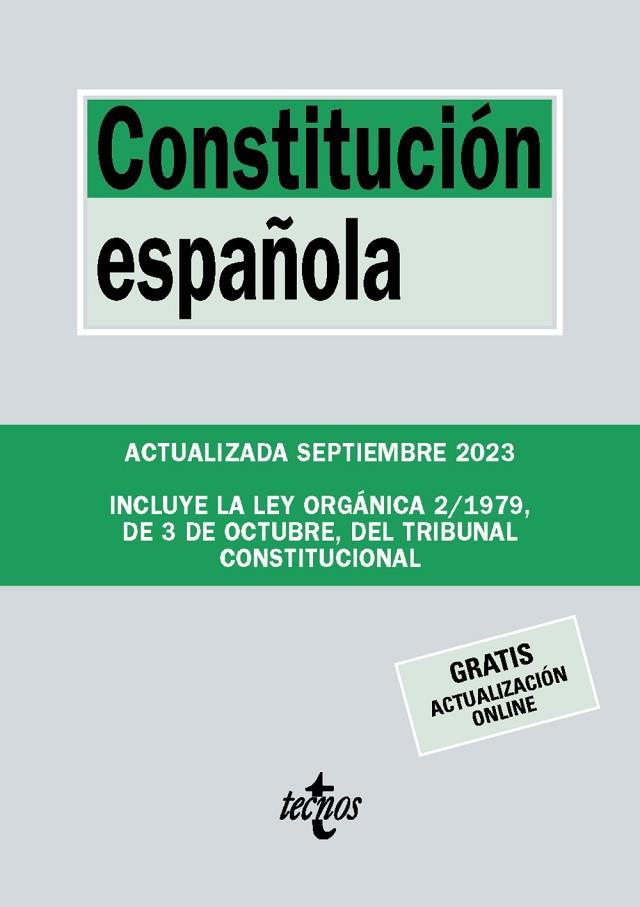 CONSTITUCIÓN ESPAÑOLA | 9788430988365