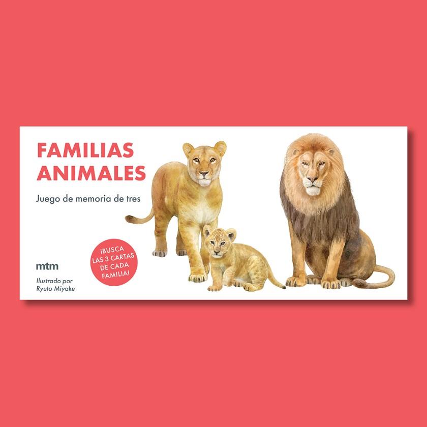 FAMILIAS ANIMALES. JUEGO DE MEMORIA DE TRES | 8425402581384