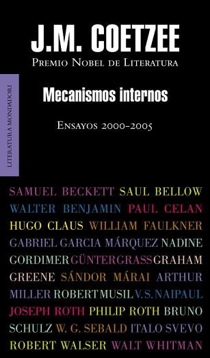 MECANISMOS INTERNOS. ENSAYOS 2000-2005 | 9788439721581 | COETZEE,J.M.(NOBEL LITERATURA 2003)