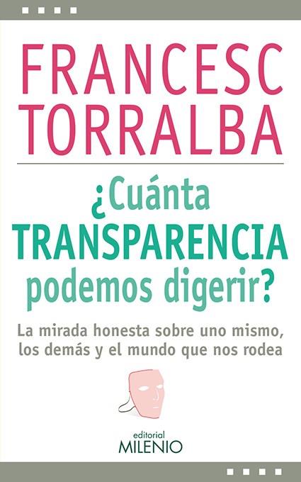CUANTA TRANSPARENCIA PODEMOS DIGERIR?. LA MIRADA HONESTA.... | 9788497436915 | TORRALBA,FRANCESC