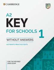 A2 KEY FOR SCHOOLS 1 FOR THE REVISED 2020 EXAM STUDENT'S BOOK WITHOUT ANSWERS | 9781108718325 | PUCHTA,HERBERT