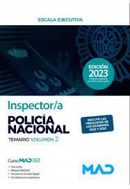 INSPECTOR/A DE POLICÍA NACIONAL ESCALA EJECUTIVA TEMARIO 2 | 9788414270783