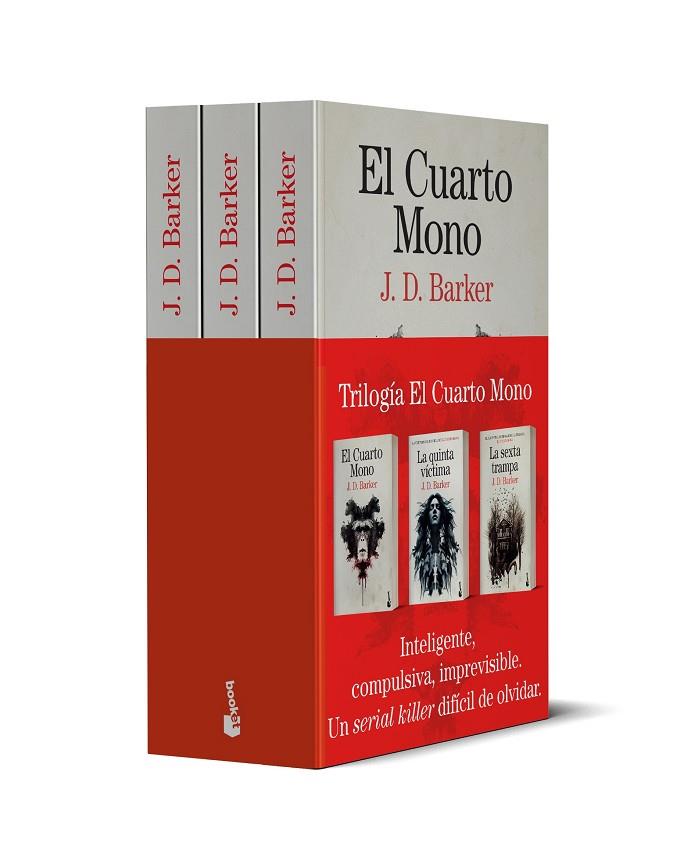 PACK EL CUARTO MONO. EL CUARTO MONO + LA QUINTA VICTIMA + LA SEXTA TRAMPA | 9788423359820 | BARKER, J.D.