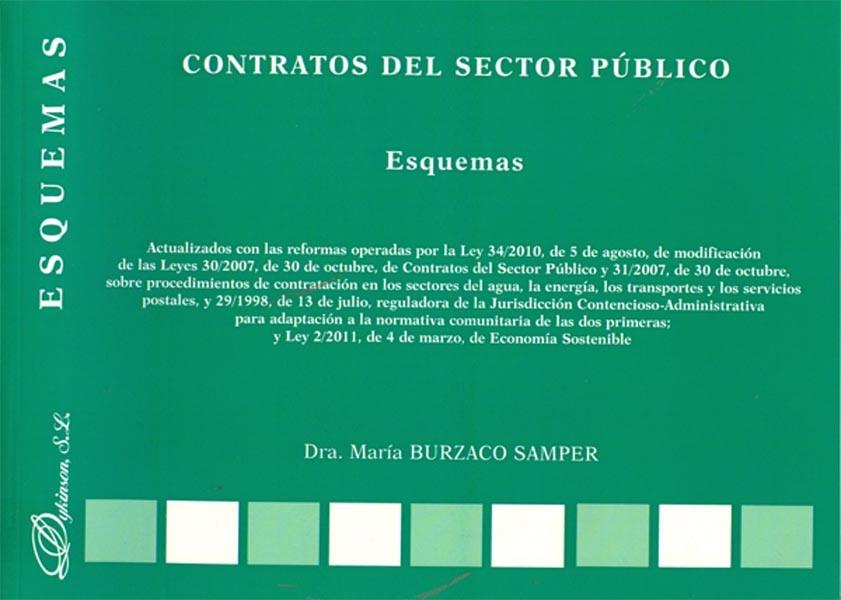 CONTRATOS DEL SECTOR PUBLICO. ESQUEMAS | 9788499822037 | BURZACO SAMPER,MARIA