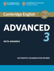 CAMBRIDGE ENGLISH ADVANCED 3. STUDENT'S BOOK WITH ANSWERS | 9781108431217 | DESCONOCIDO