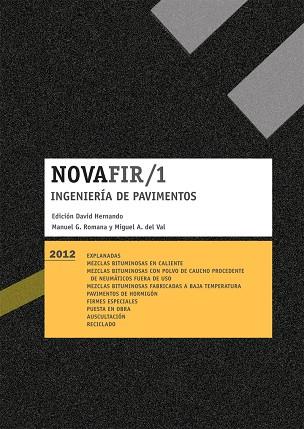NOVAFIR 1 INGENIERIA DE PAVIMENTOS | 9788493930530 | HERNANDO,DAVID ROMANA,MANUEL G. DEL VAL,MIGUEL ANGEL