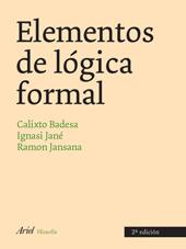 ELEMENTOS DE LOGICA FORMAL | 9788434487772 | JANE,IGNACIO BADESA,CALIXTO JANSANA,RAMON