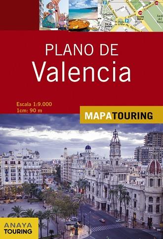 PLANO DE VALENCIA 1:9000 | 9788491580904 | ANAYA TOURING