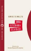 OBRA LITERARIA OLVIDADA | 9788470307621 | MAEZTU,RAMIRO DE