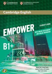 CAMBRIDGE ENGLISH EMPOWER FOR SPANISH SPEAKERS B1+ STUDENT,S BOOK WITH ONLINE ASSESSMENT AND ONLINE WORKBOOK | 9788490365281 | DOFF,ADRIAN THAINE,CRAIG