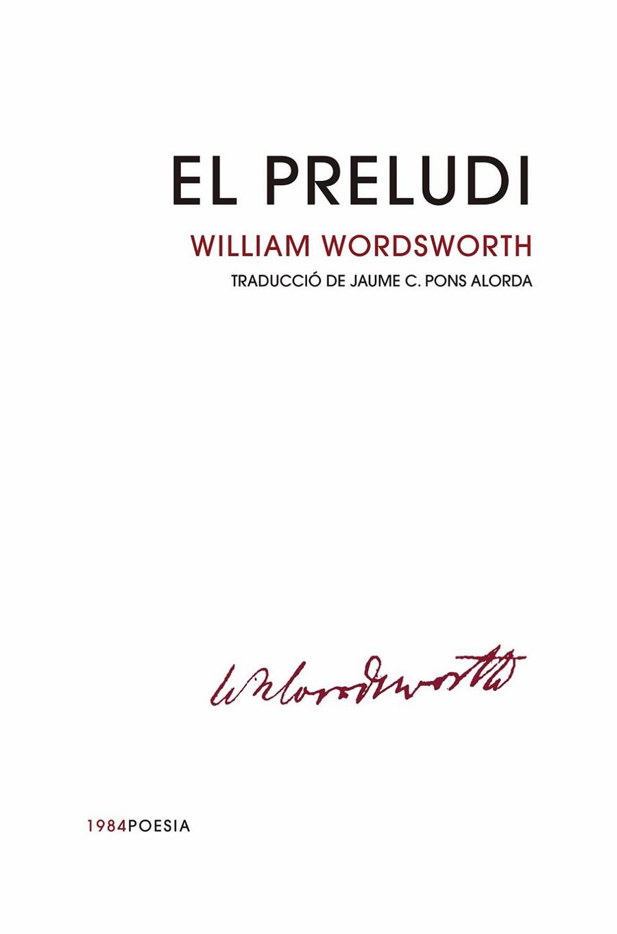 EL PRELUDI | 9788416987665 | WORDSWORTH, WILLIAM