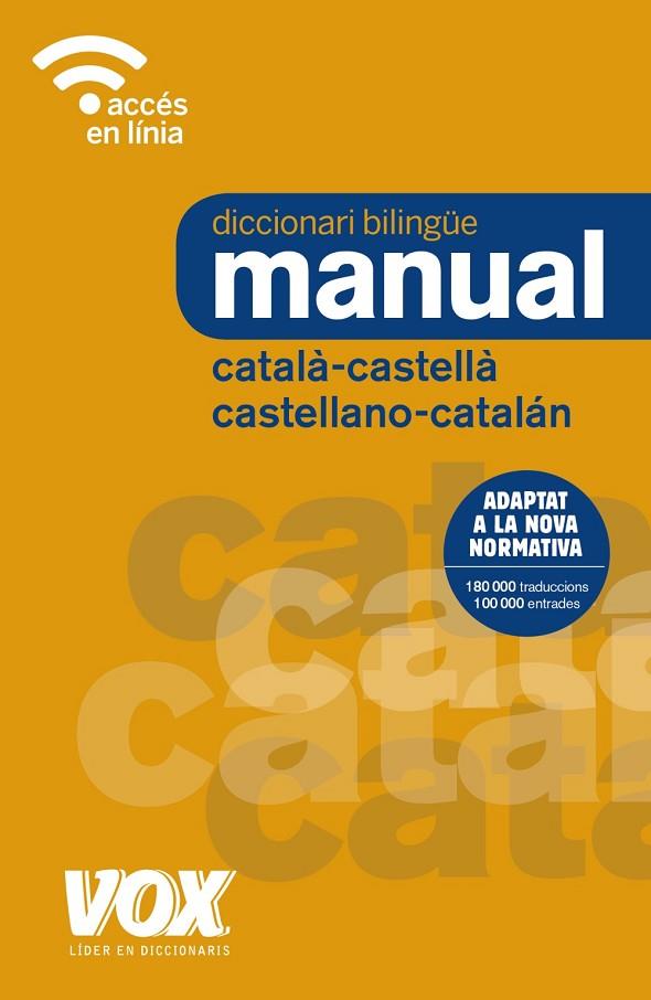 DICCIONARI BILINGUE MANUAL CATALÀ-CASTELLÀ / CASTELLANO-CATALÁN | 9788499742731 | VOX EDITORIAL