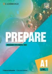 PREPARE LEVEL 1 WORKBOOK WITH DIGITAL PACK | 9781009023016 | HOLCOMBE,GARAN