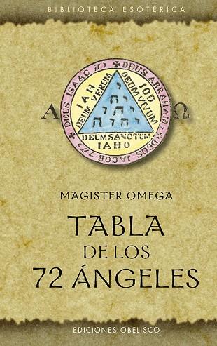 TABLA DE LOS 72 ÁNGELES | 9788491117568 | OMEGA, MAGISTER