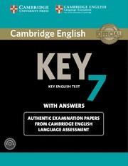 CAMBRIDGE ENGLISH KEY 7 STUDENT'S BOOK PACK (STUDENT'S BOOK WITH ANSWERS AND AUD | 9781107691988 | CAMBRIDGE ENGLISH LANGUAGE ASSESSMENT
