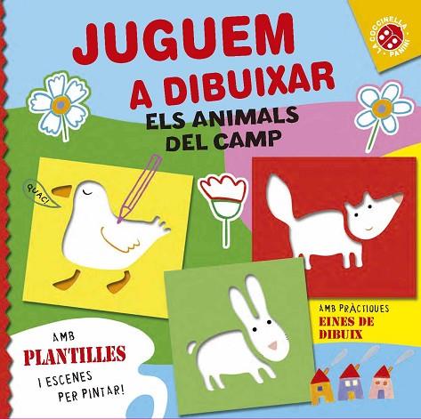 ANIMALS DEL CAMP. JUGUEM A DIBUIXAR (AMB PLANTILLES) | 9788877033307 | MANTEGAZZA, GIOVANNA