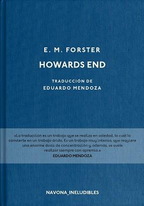 HOWARDS END | 9788417181468 | FORSTER, EDWARD MORGAN