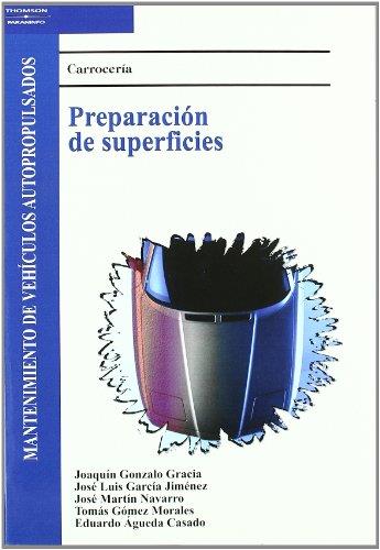 PREPARACION DE SUPERFICIES | 9788497322096 | MARTIN NAVARRO,JOSE AGUEDA CASADO,EDUARDO GARCIA JIMENEZ,JOSE LUIS GOMEZ MORALES,TOMAS GONZALO GRACI