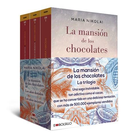 PACK LA MANSIÓN DE LOS CHOCOLATES LA TRIOLOGÍA | 9788418185595 | NIKOLAI, MARIA
