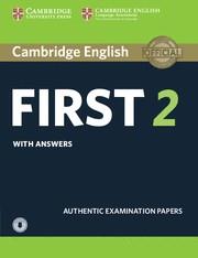 CAMBRIDGE ENGLISH FIRST 2 WITH ANSWERS FOR RESIVED EXAM FROM 2016 | 9781316503560 | DESCONOCIDO