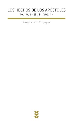 HECHOS DE LOS APOSTOLES HCH 9,1-28,31 VOL.II | 9788430115068 | FITZMYER,JOSEPH A.
