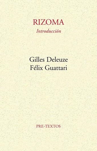 RIZOMA. INTRODUCCION | 9788485081028 | DELEUZE,GILLES GUATTARI,FELIX
