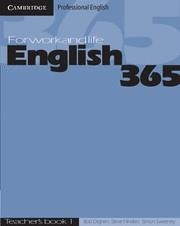 ENGLISH 365 TEACHER,S BOOK 1 PROFESSIONAL ENGLISH | 9780521753630 | DIGNEN, BOB/FLINDERS, STEVE/SWEENEY, SIMON