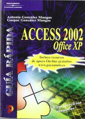 ACCESS 2002 | 9788428328364 | GONZALEZ MANGAS,ANTONIA GONZALEZ MANGAS,GASPAR