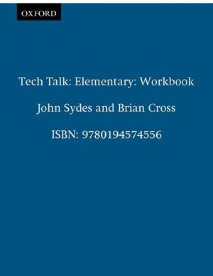 TECH TALK ELEMENTAL WORKBOOK | 9780194574556 | SYDES,JOHN