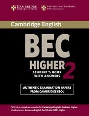 BEC HIGHER 2 STUDENT,S BOOK WITH ANSWERS | 9780521544580 | CAMBRIDGE ESOL