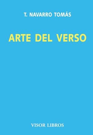ARTE DEL VERSO | 9788475229072 | NAVARRO TOMAS,T.