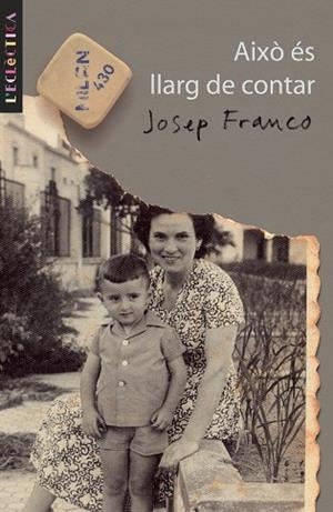 AIXO ES LLARG DE CONTAR | 9788476609651 | FRANCO,JOSEP