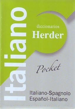 DICCIONARIO HERDER ITALIANO-ESPAÑOL,ESPAÑOL-ITALIANO | 9788425422676 | PELEGI, GIANPIERO