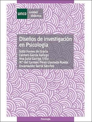 DISEÑOS DE INVESTIGACION EN PSICOLOGIA | 9788436244748 | GARCIA GALLEGO,CARMEN FONTES DE GRACIA,SOFIA