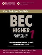 CAMBRIDGE BEC 1 HIGHER SELF-STUDY EDITION | 9780521752893 | UNIVERSITY OF CAMBRIDGE LOCAL EXAMINATIONS SYNDICATE