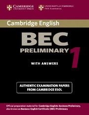 CAMBRIDGE BEC 1 PRELIMINARY SELF-STUDY EDITION | 9780521753012 | UNIVERSITY OF CAMBRIDGE LOCAL EXAMINATIONS SYNDICATE