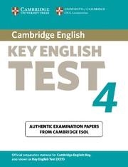 CAMBRIDGE KEY ENGLISH TEST 4 EXAMINATIONS PAPERS FROM ESOL EXAMINATIONS | 9780521670814 | CAMBRIDGE ESOL