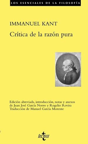 CRITICA DE LA RAZON PURA | 9788430938100 | KANT,IMMANUEL