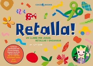 RETALLA UN LLIBRE PER JUGAR RETALLAR I ENGANXAR | 9788493512798 | ZOO,LA