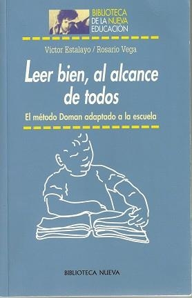 LEER BIEN AL ALCANCE DE TODOS METODO DOMAN | 9788497421065 | ESTALAYO,VICTOR