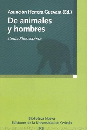 DE ANIMALES Y HOMBRES,STUDIA PHILOSOPHICA | 9788497426404 | HERRERA GUEVARA,ASUNCION