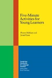 FIVE-MINUTE ACTIVITIES FOR YOUNG LEARNERS | 9780521691345 | MCKAY,PENNY GUSE,JENNI