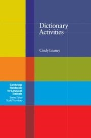 DICTIONARY ACTIVITIES | 9780521690409 | LEANEY,CINDY