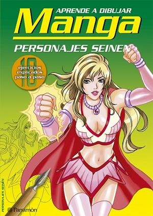 APRENDE A DIBUJAR MANGA PERSONAJES SEINEN,10 EJERCICIOS... | 9788434232020 | PARRAMON, EQUIPO