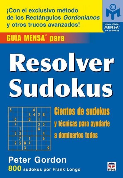 RESOLVER SUDOKUS | 9788479026776 | GORDON,PETER
